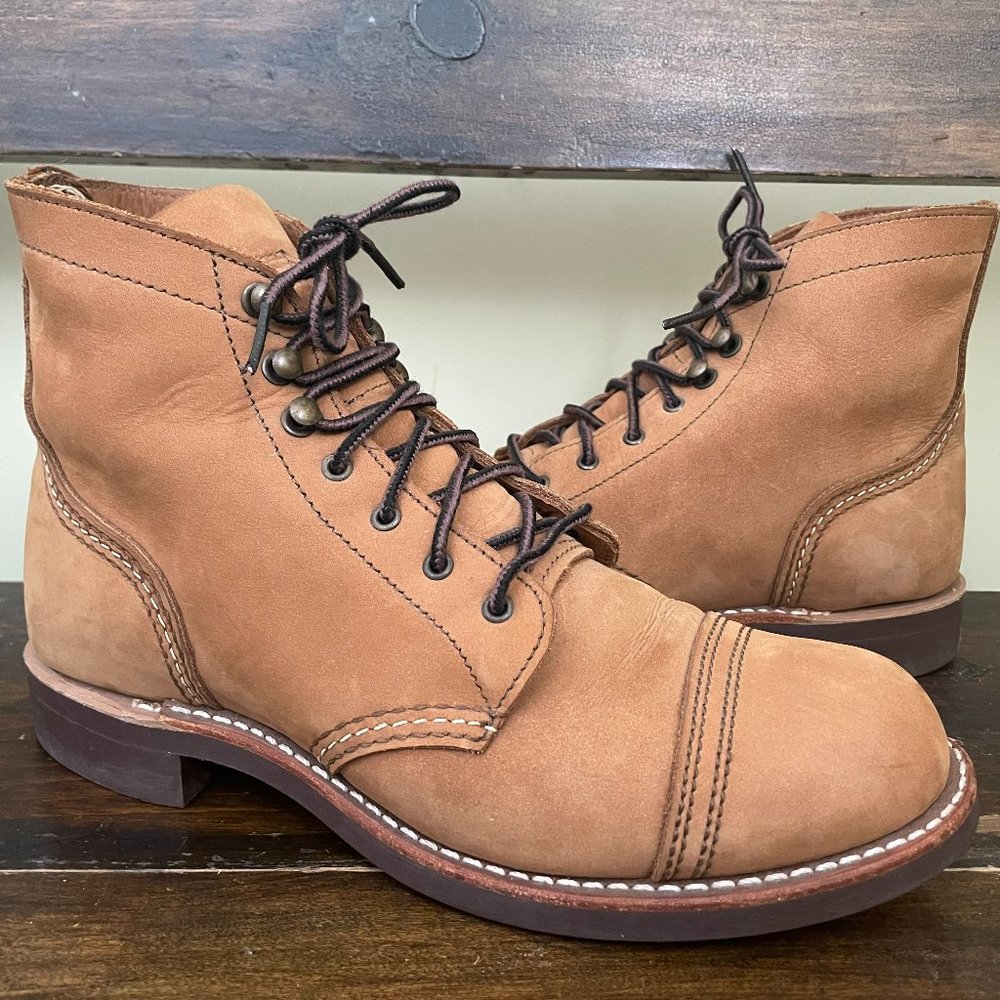 Red Wing 3367 | Iron Ranger Honey Nubuck Lace Up